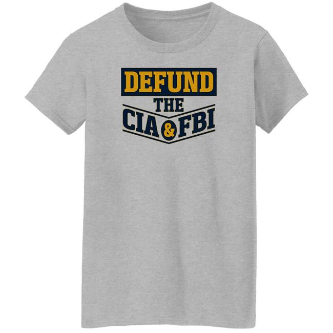 Cassady Campbell Merch Defund The Cia & Fbi T Shirt