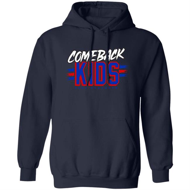 Comeback Kids 2022 Playoffs Shirt We Bleed Blue NYC Merch Store