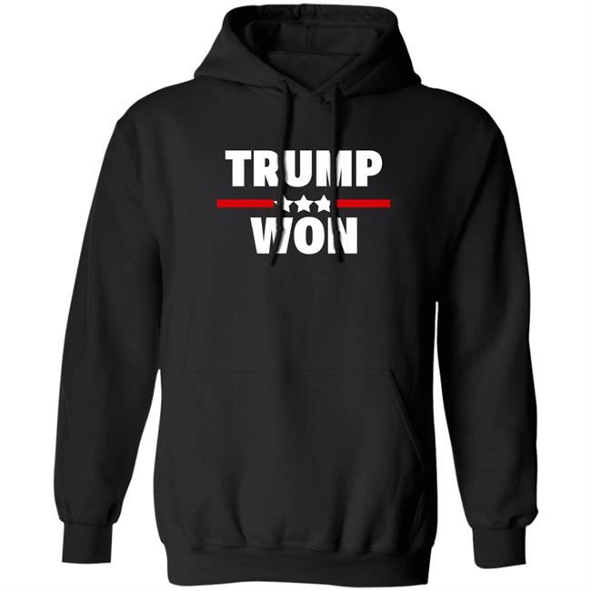 Patriot Takes Trump Won Shirt