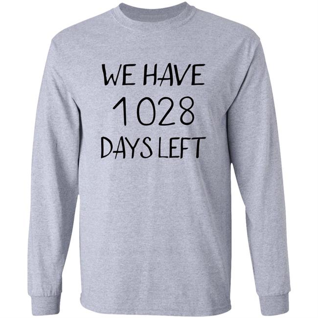 Barstool Sports Barstool Sports We Have 1028 Days Left Shirt Roland Garros