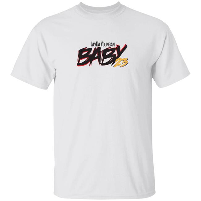 Jaydayoungan Merch Baby23 White T Shirt