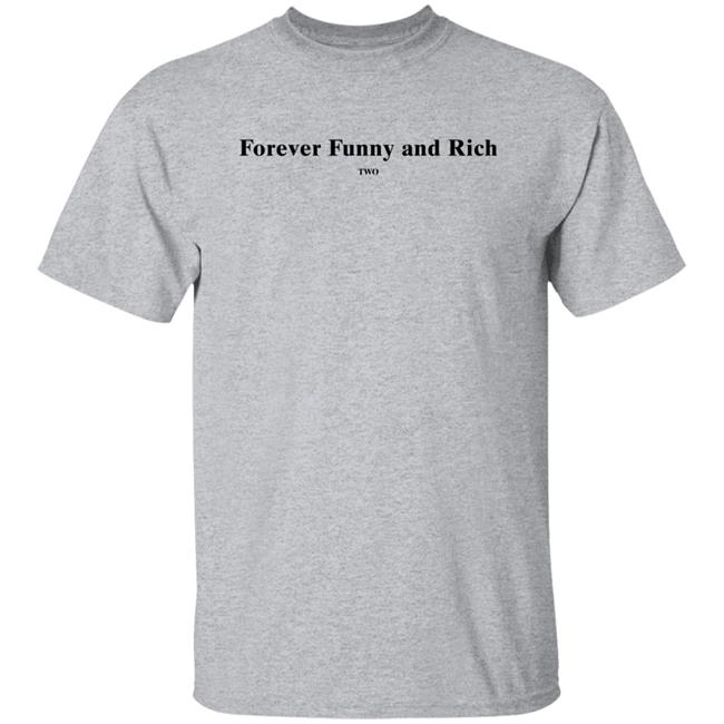 Trendyol Merch Xkandiexx Forever Funny And Rich Two Shirt