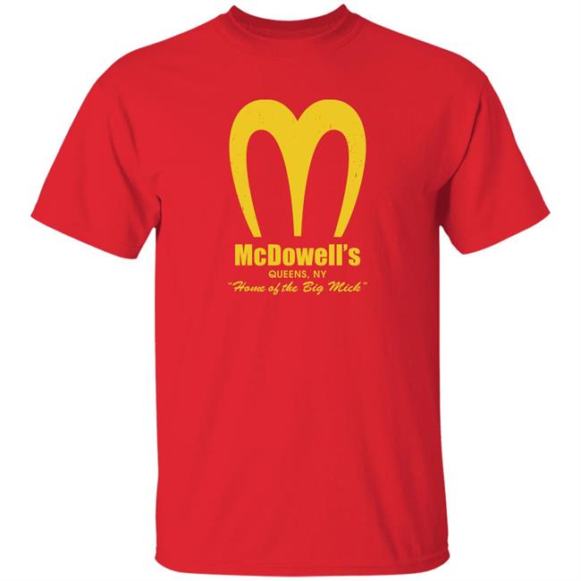 Slack Supremacy McDowell's Queens Ny Home Of The Big Mick Shirt Fear Of A Slack Planet