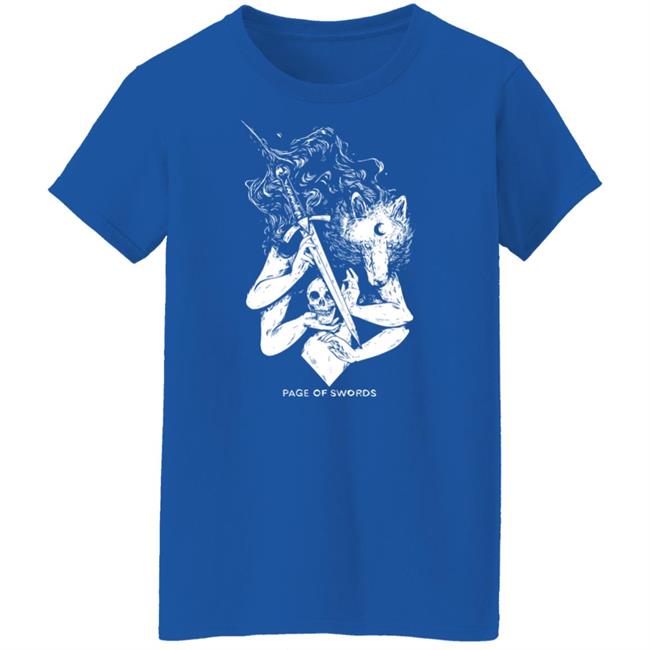 Fenrir Furry Page Of Swords Shirt Wolf Skull Jack Store