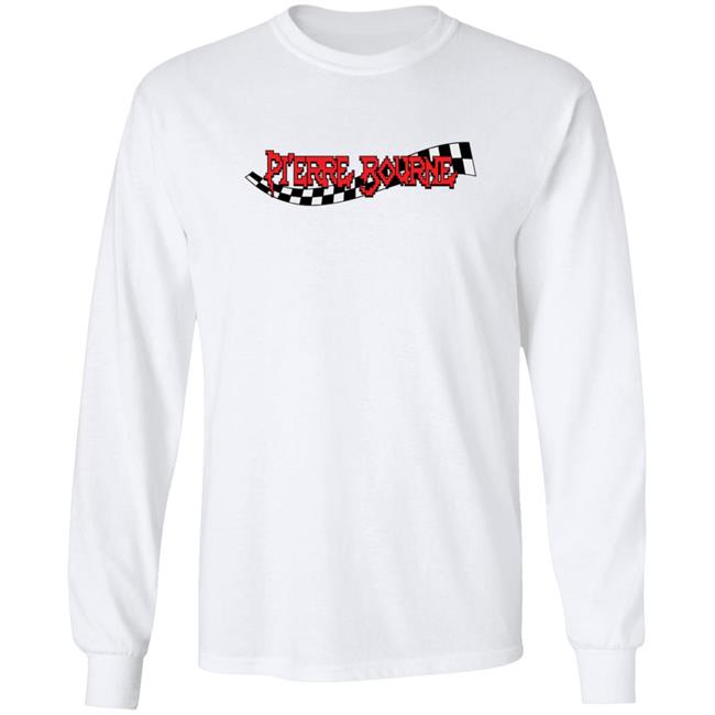 Pierre Bourne Merch 4U White Long Sleeve