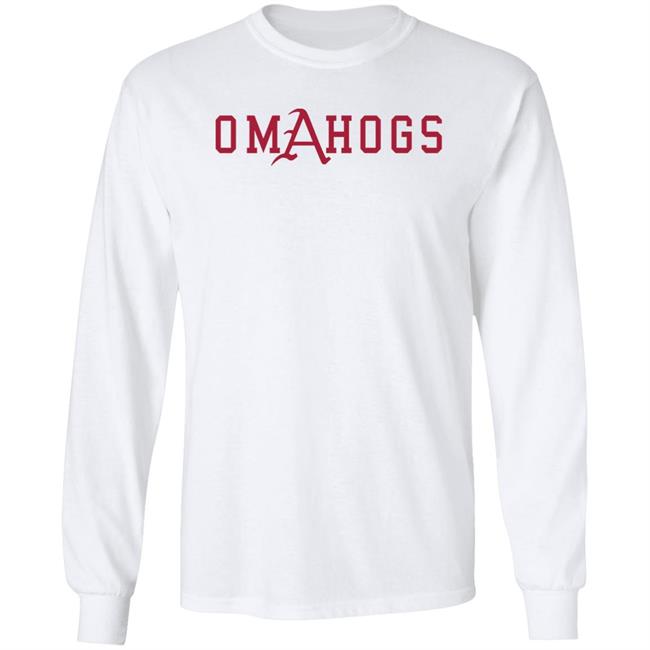 Omahogs Shirt University Of Arkansas Collection Omahogs Baseball T Shirt