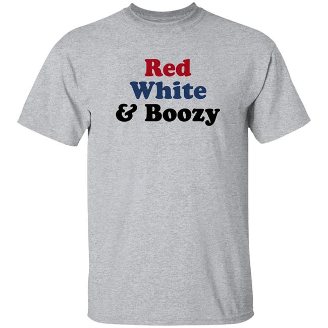 Gisele Barreto Fetterman Red White Boozy Shirt