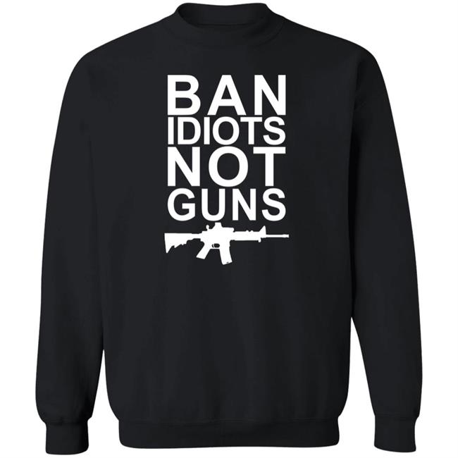 Jarrod Fisher Ban Idiots Not Guns Shirt