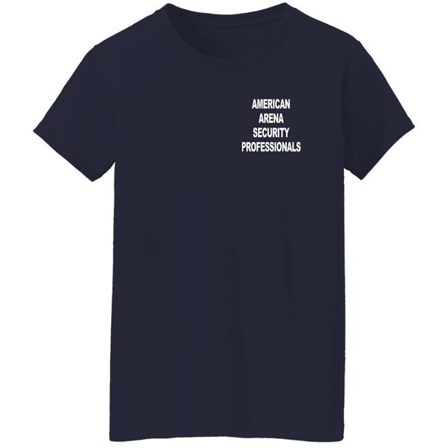 Aew Mart Mark Sterling American Arena Security Professionals Shirt
