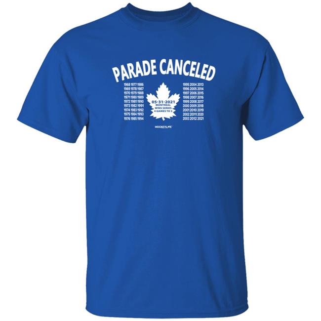 Parade Canceled Tee Shirt HockeyLife