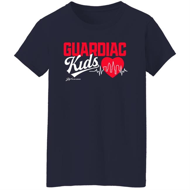 GVartwork Store Cleveland Guardiac Kids Shirt
