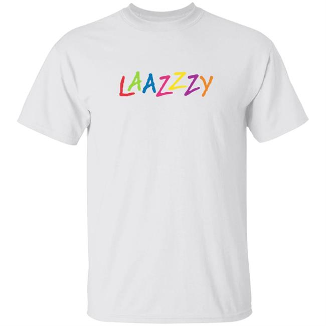 Woosung Lazy Merch Laazzzy T Shirt White