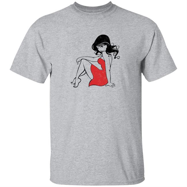 Meghan March Merch Meghan March Red Dress Girl Shirt