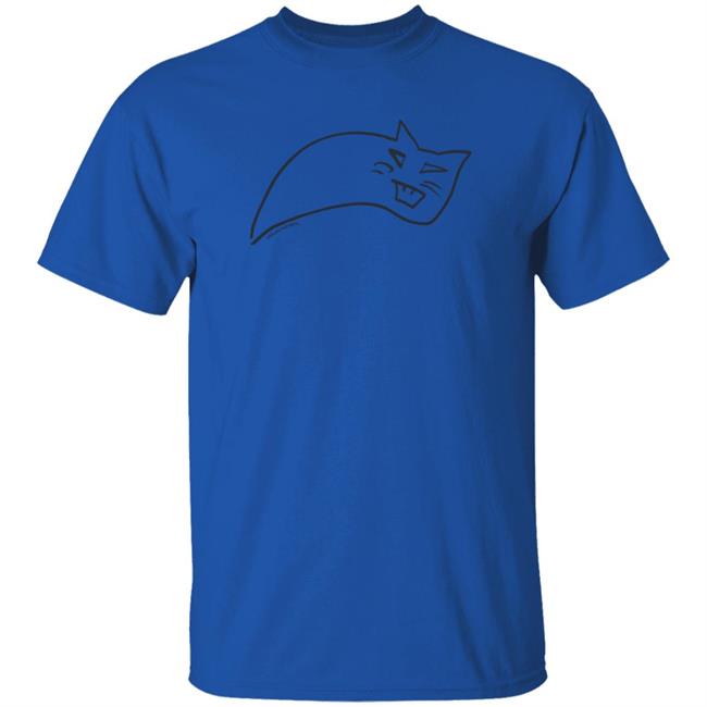 Sam Darnold Carolina Panthers Fanatics Branded Drawing Logo T Shirt Carolina Panthers