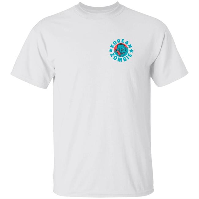 Aomg Merch Korean Zombie Buried Logo Tee 2021 White