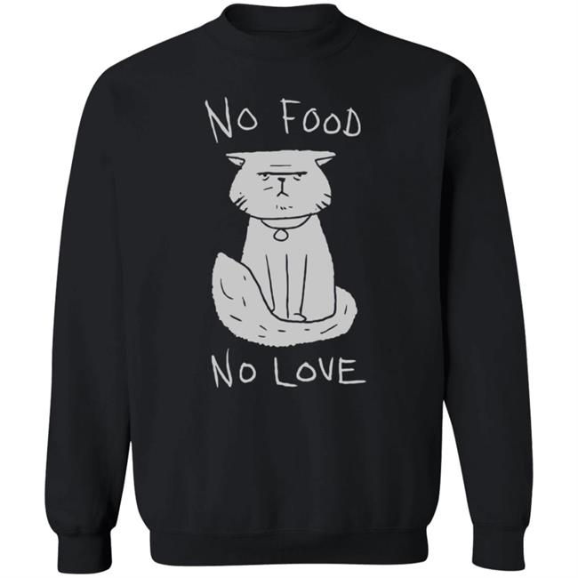 Meg's Cat Fostering Sweatshirt Dead By Daylight Merch No Food No Love