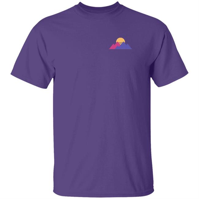 Purpled Merch Mountain Tee Shirt