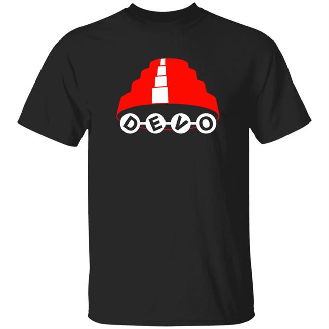 Devo Merch Dome Black T Shirt