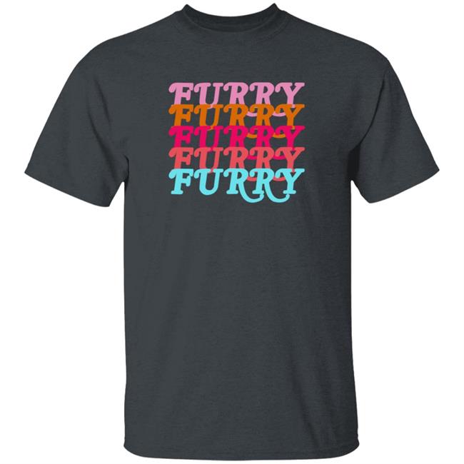 Furry T Shirt Giraffe-Ish Hang - Furry T Shirt Giraffe-Ish
