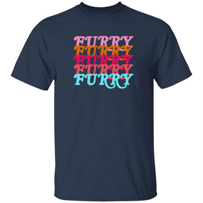Furry T Shirt Giraffe-Ish Hang - Furry T Shirt Giraffe-Ish