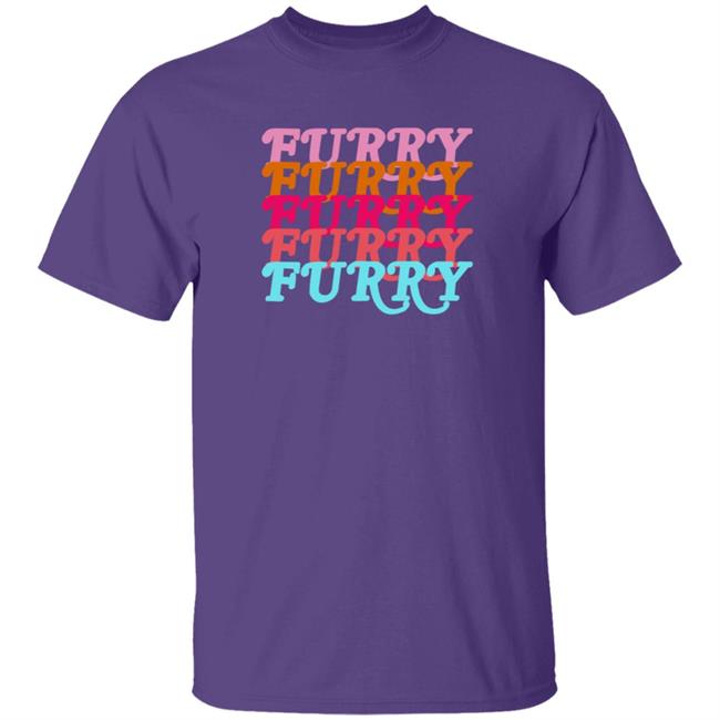 Furry T Shirt Giraffe-Ish Hang - Furry T Shirt Giraffe-Ish