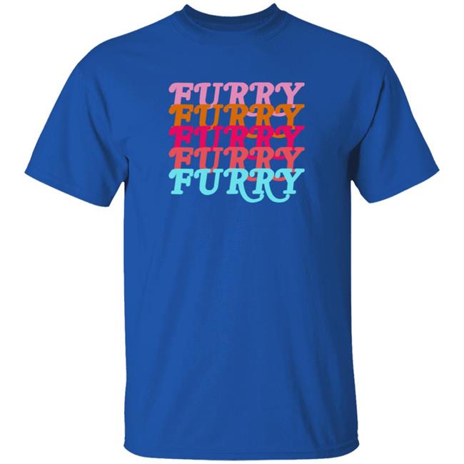 Furry T Shirt Giraffe-Ish Hang - Furry T Shirt Giraffe-Ish