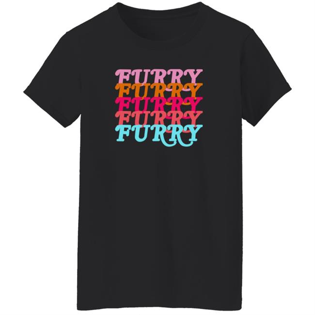 Furry T Shirt Giraffe-Ish Hang - Furry T Shirt Giraffe-Ish