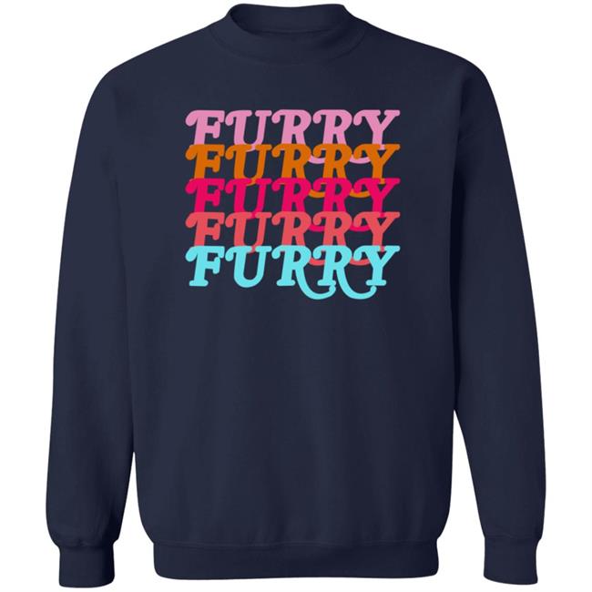 Furry T Shirt Giraffe-Ish Hang - Furry T Shirt Giraffe-Ish