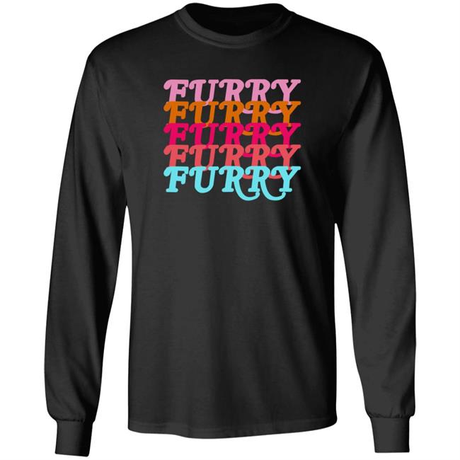 Furry T Shirt Giraffe-Ish Hang - Furry T Shirt Giraffe-Ish