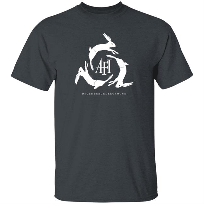 AFI Merchandise Decemberunderground T Shirt Hang - AFI Merchandise Decemberunderground T Shirt