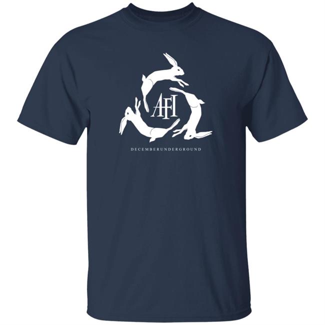 AFI Merchandise Decemberunderground T Shirt Hang - AFI Merchandise Decemberunderground T Shirt
