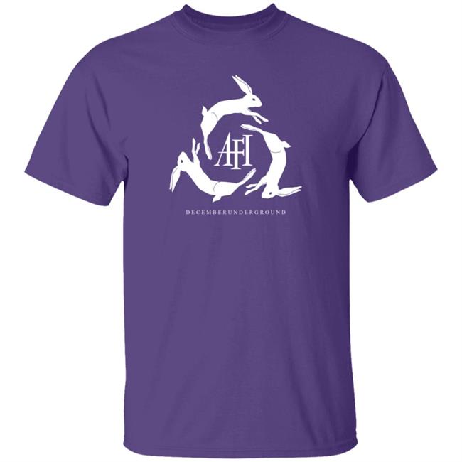 AFI Merchandise Decemberunderground T Shirt Hang - AFI Merchandise Decemberunderground T Shirt