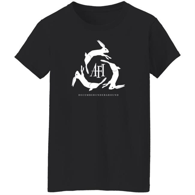 AFI Merchandise Decemberunderground T Shirt Hang - AFI Merchandise Decemberunderground T Shirt