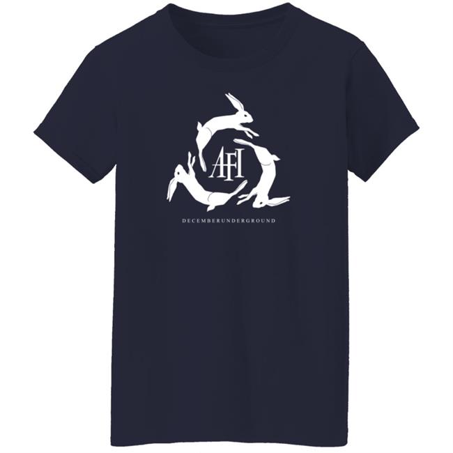 AFI Merchandise Decemberunderground T Shirt Hang - AFI Merchandise Decemberunderground T Shirt