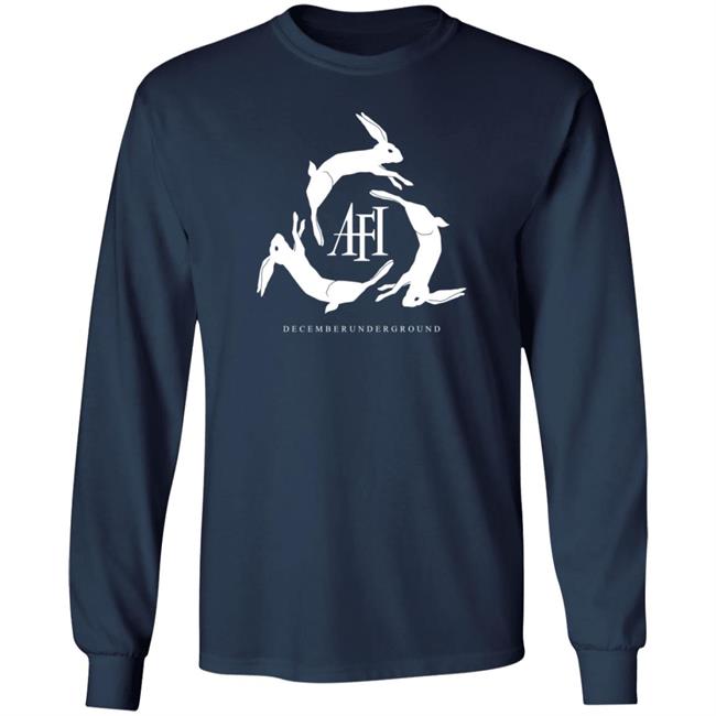 AFI Merchandise Decemberunderground T Shirt Hang - AFI Merchandise Decemberunderground T Shirt