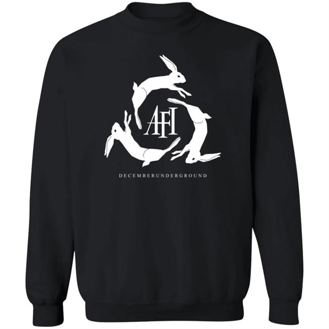 AFI Merchandise Decemberunderground T Shirt Hang - AFI Merchandise Decemberunderground T Shirt