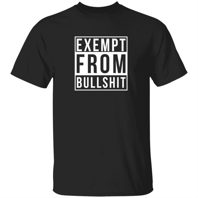 Duc - Exempt From Bullshit T Shirt Bristolblues