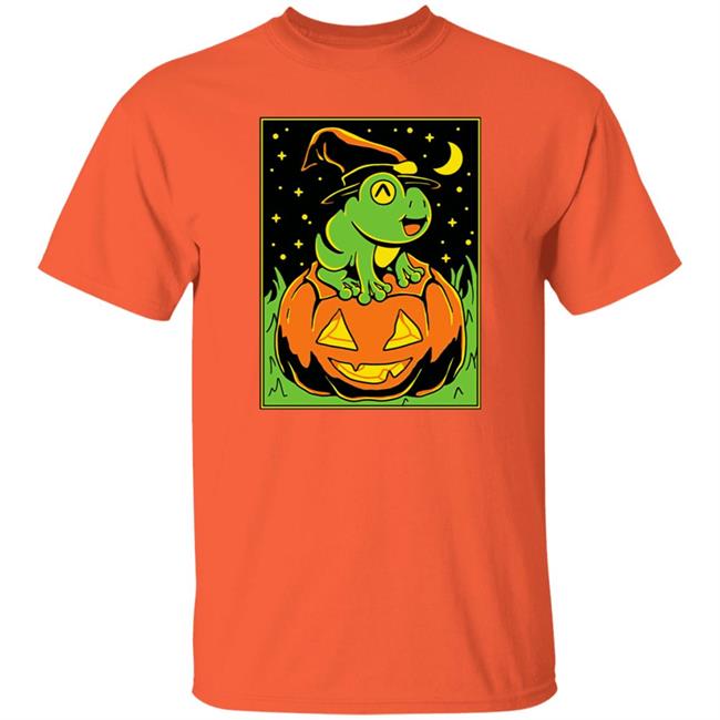 Hang - BoomerNA Pumpkin Frog Tee Shirt BoomerNA Merch