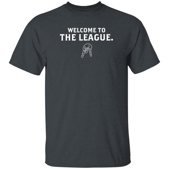 Arkansas Razorbacks Shop Welcome To The League T-Shirt Nhung - Arkansas Razorbacks Shop Welcome To The League T-Shirt