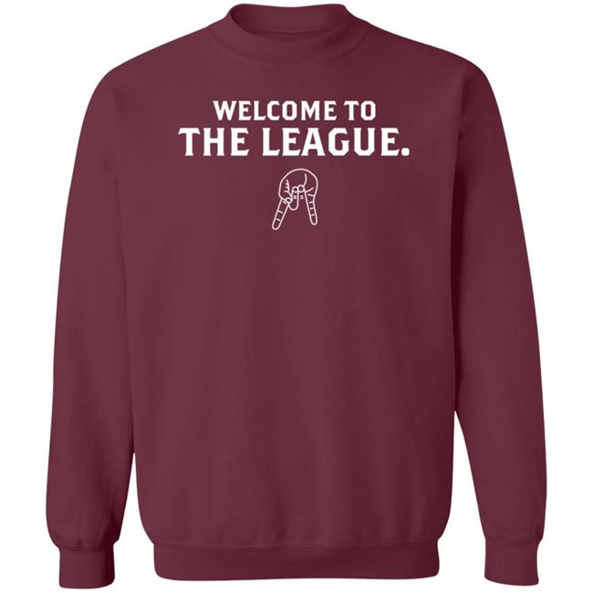 Arkansas Razorbacks Shop Welcome To The League T-Shirt Nhung - Arkansas Razorbacks Shop Welcome To The League T-Shirt
