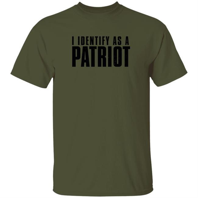 Loan - Patriot Crew Merch I Identify As A Patriot T Shirt