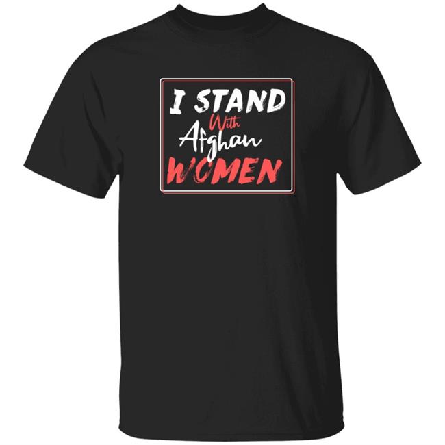 Loan - I Stand With Afghan Women T Shirt Hugh Jackman