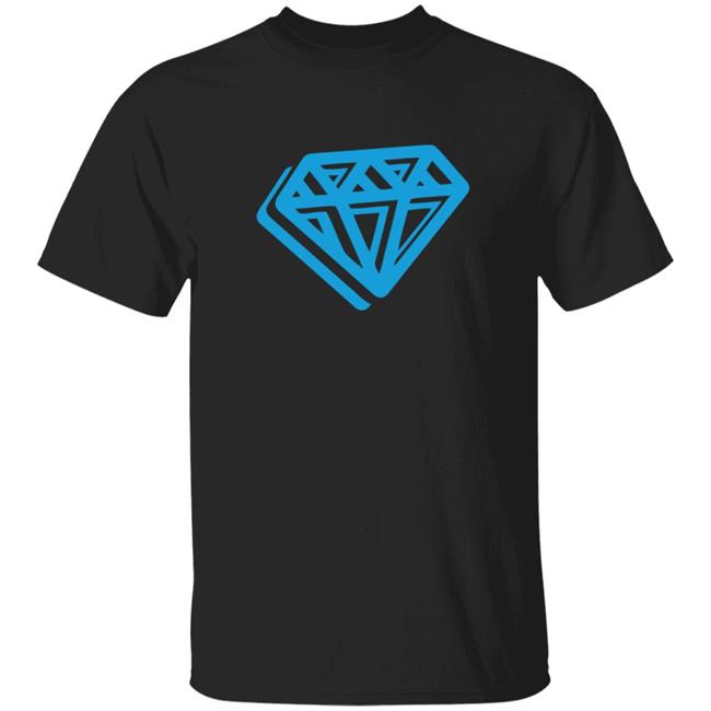 Dantdm Merch Dan Tdm Graffiti Blue Foil Shirt