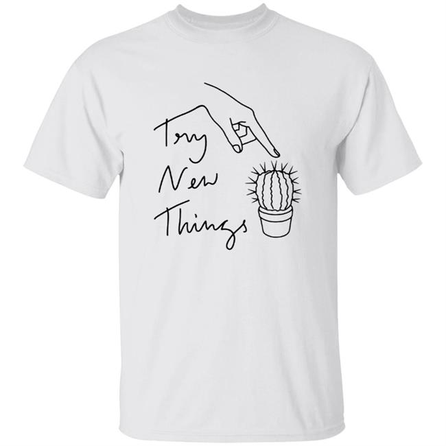 Phil Lester Merch Try New Things Cactus Shirt AmazingPhil