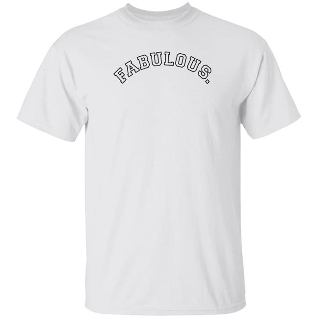 Eat Fab Shop Fab Fabulous Varsity Arch Shirt