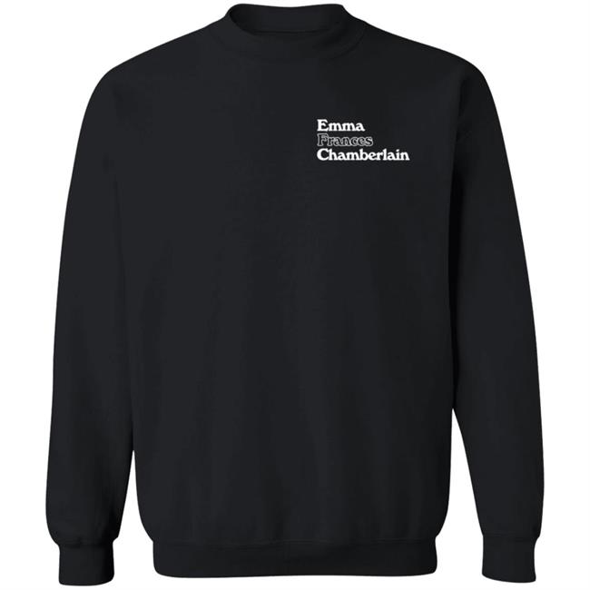 Emma Chamberlain Merch Frances Crewneck Sweatshirt Emma Chamberlain Merch Frances Crewneck Sweatshirt