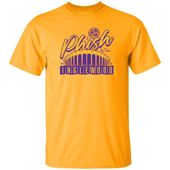 Phish Dry Goods Merch Inglewood 2012 Event Shirt Phish Dry Goods Merch Inglewood 2012 Event Shirt