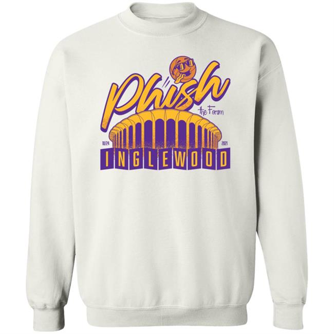 Phish Dry Goods Merch Inglewood 2012 Event Shirt Phish Dry Goods Merch Inglewood 2012 Event Shirt