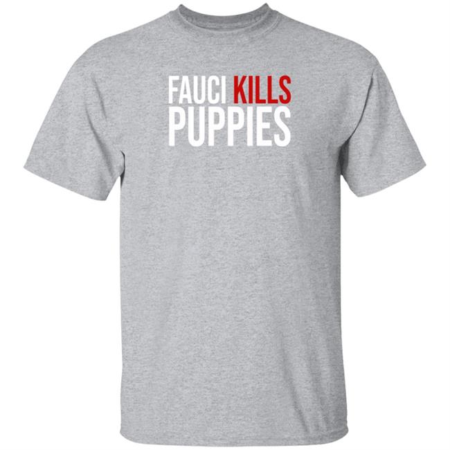 Donald Trump Jr Fauci Kills Puppies Shirt Shopdonjr Merch Donald Trump Jr Fauci Kills Puppies Shirt Shopdonjr Merch