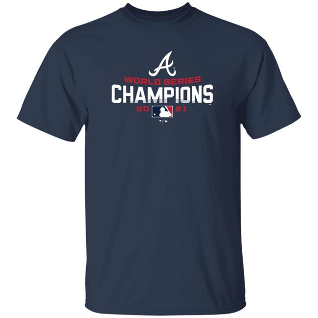 Officially Licensed Gear Atlanta Braves Fanatics Branded 2021 World Series Champions Shirt World Series Champions 2021 Shirt